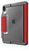 STM Dux Plus Case für Apple iPad 10,9" (2022) rot/transparent