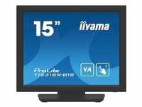 iiyama ProLite T1531SR-B1S 38cm (15") XGA IPS Touch-Monitor VGA HDMI DP