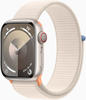 Apple Watch Series 9 LTE 41mm Aluminium Polarstern Sport Loop Polarstern
