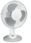 HELLER TWV 436 Tischventilator 50W, Hellgrau/wei&szlig;, 40cm, 3 Geschwindigkeitsstufen