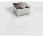 BS 8802B-2-0 Bodensteckdose, 2-fach, eckig, belegbar, aufliegender Deckel aus
