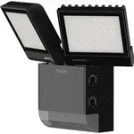 Theben 1020803 theLeda S17-100 BK LED-Strahler 17 W mit Bewegungsmelder 180&deg;,