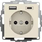 Gira 245901 Schutzkontakt-Steckdose mit erh&ouml;htem Ber&uuml;hrungsschutz (Safety Plus) und