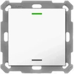MDT BE-TAL55T1.01 KNX Taster Light 55 1-fach, RGBW, Temperatursensor, Reinwei&szlig;