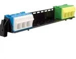 Hager VZ461, PE/N-Steckklemme, Volta, 1reihig
