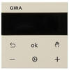 Gira 539301 System 3000 Raumtemperaturregler Display System 55 Cremeweiß glänzend