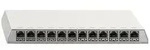 Rutenbeck 23611112 Patchpanel 12-fach PP-Cat.6A iso-12 Ap rw
