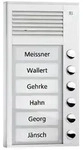 TCS PAK06-EN PAK Au&szlig;enstation Aufputz f&uuml;r 6 WE