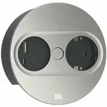 Bachmann 946.004 Steckdoseneinheit TWIST 2, 1x Schutzkontaktsteckdose, 1x USB A/C 22