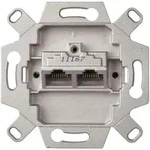 Elso 665228 Datendose / Kommunikationseinsatz 2-fach, 8/8 Kat.6A, geschirmt,