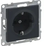 Legrand 765420 SEANO Schutzkontakt-Steckdose, Steckklemmen, 16 A, 250 V, mit