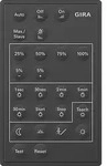 Gira 237300 IR-Fernbedienung f&uuml;r Sensotec