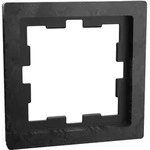 Merten MEG4010-6547 Stein Rahmen 1-fach, D-Life, Schiefer geschliffen