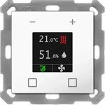 MDT SCN-RTN55S.01 KNX Raumtemperatur-Nebenstelle Smart 55, Reinwei&szlig; gl&auml;nzend