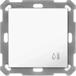 MDT SCN-TFS55.01 KNX Raumtemperatur-/Feuchtesensor 55, Reinwei&szlig; gl&auml;nzend
