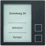 TCS AMI10912-0057 Klingeltastenmodul, 2 Tasten