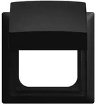 Busch-Jaeger 2518-WD-915 Rahmen 1-fach IP44, mit Klappdeckel und Dichtungsring,