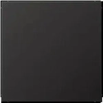 Jung AL2994BD Blind-Abdeckung (gerastet), Aluminium lackiert, Serie LS, dark