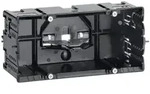 Hager Tehalit GLS55002 Ger&auml;teeinbaudose 2-fach Energie f&uuml;r BR C-Profil f&uuml;r