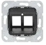 Gira 560100 Tragring MJ-01 Modular Jack 2-fach
