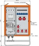Walther Electric WV0528R1 Verteilerschrank 111kVA