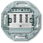Busch-Jaeger 0243/04 Telefondose TAE 3X6 NFN Unterputz