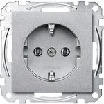 Merten MEG2401-0460 Schutzkontakt-Steckdose, Schraub-Liftklemmen, System M, aluminium