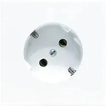 Jung LS520-45WW Schutzkontakt-Steckdose 45&deg;, 16 A 250 V ~, Duroplast, Serie LS,