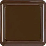 Berker 471801 Schutzkontakt-Steckdose mit Klappdeckel und Rahmen, wg Up IP44, braun