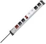 Kopp 227620016 POWERversal 7-fach mit Master/Slave und Dauerstromsteckdosen und