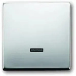 Busch-Jaeger 6543-866-101 Bedienelement f&uuml;r Dimmer/Schalter, edelstahl matt, pur