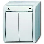 Busch-Jaeger 2601/4W-54 Jalousieschalter 1-polig, Aufputz IP44