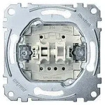 Merten MEG3755-0000 Rollladentaster-Einsatz, 1-polig, 10 A, Steckklemmen, AC 250 V