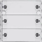Gira 533300 eNet Funk Wandsender 3-fach, System 55, Inbetriebnahme-Wippen