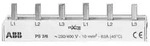 ABB pro M compact PS 3/6 ABB-Sammelschiene, 3 Phasen, 6 Module