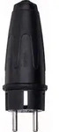 Merten 122051 Vollgummi-Schutzkontakt-Stecker,