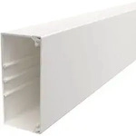 OBO Bettermann WDK-60130 RW (60x129 mm) Ger&auml;teeinbau-Kanal, reinwei&szlig;