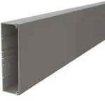 OBO Bettermann WDK-60210 STGR (61x210 mm) Ger&auml;teeinbau-Kanal, steingrau