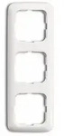 Busch-Jaeger 2513-214 Abdeckrahmen 3-fach, Reflex SI, alpinwei&szlig; gl&auml;nzend