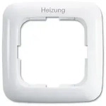 Busch-Jaeger 2511 JH-214 Abdeckrahmen 1-fach mit Aufdruck "Heizung" Reflex SI,
