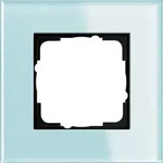 Gira 021118 Abdeckrahmen 1-fach, Gira Esprit, Glas mint