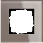 Gira 0211122 Abdeckrahmen 1-fach, Esprit Glas