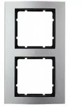 Berker 10123004 Rahmen 2-fach, B.3, Alu/anthrazit matt, Aluminium eloxiert