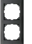 Merten MEG4020-3614 Rahmen 2-fach, M-Pure, anthrazit