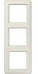 Jung AS583 Rahmen 3-fach, AS 500, IP 44, Duroplast, senkrechte und waagerechte