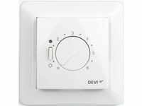 Devi 140F1030 Devireg530 Thermostat mit Bodenfühler, Unterputz
