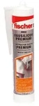 Fischer 053091 Bausilicon DBSA W, Kartusche 310 ml