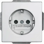 Busch-Jaeger 2300 EUCB-83 Schutzkontakt-Steckdose Safety+ mit Schraubklemmen, mit