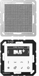 Jung DABA1WW Smart Radio DAB+, Set Mono, Serie AS/A, alpinwei&szlig;