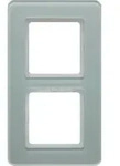Berker 10126079 Rahmen 2-fach, Q.7, Glas polarwei&szlig;